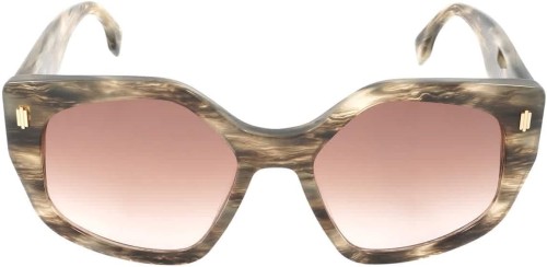 Fendi FE40017I - 63S - 55 Sonnenbrillen Havana Eckig