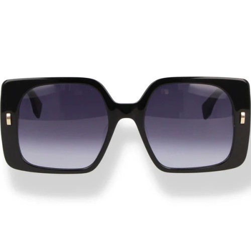 Fendi FE40036U - 01W - 53 Sonnenbrillen Schwarz Eckig