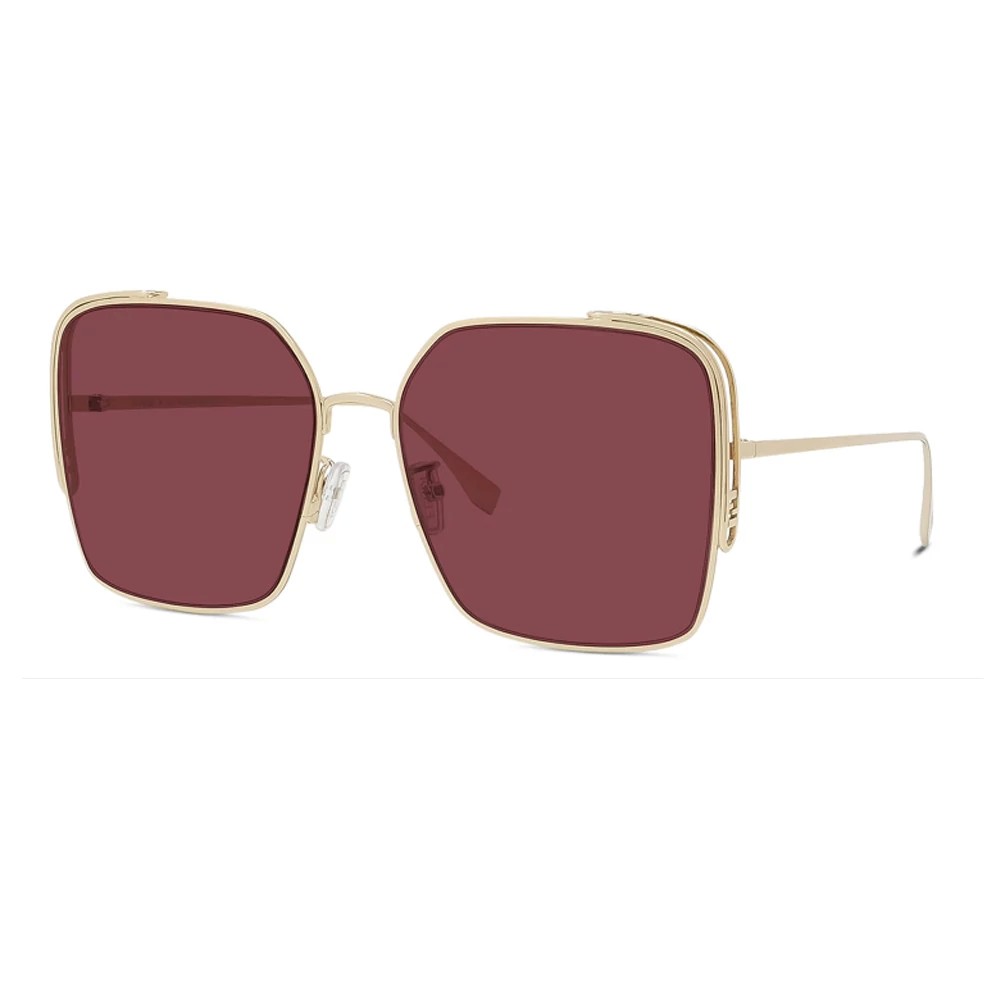 Fendi FE40038U - 10S - 59 Sonnenbrillen Gold Cat Eye