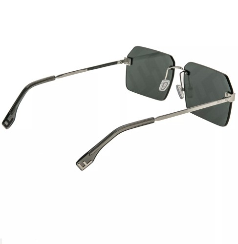 Fendi FE40043U - 16C - 59 Sonnenbrillen Silber Eckig
