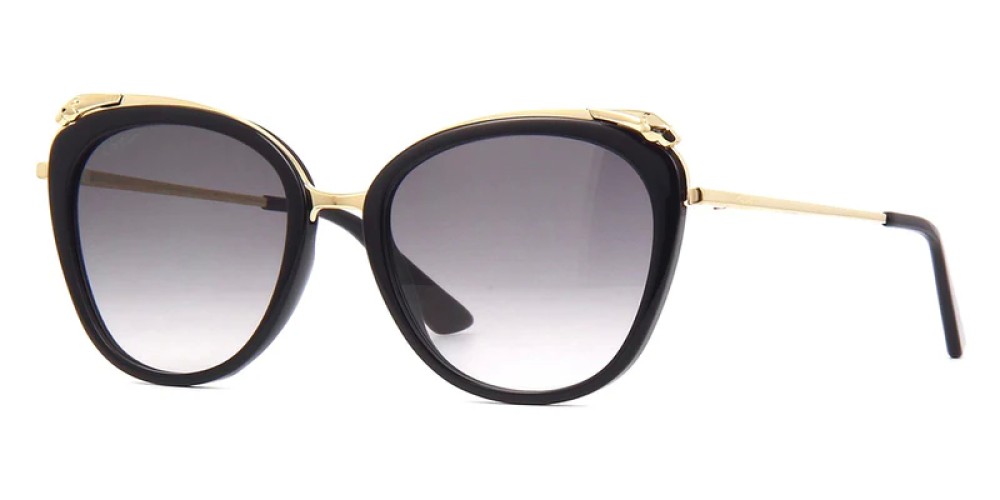Cartier CT0150S - 001 - 55 Sonnenbrillen Cat Eye