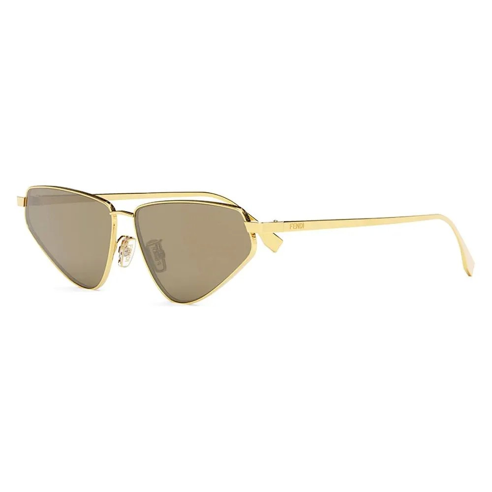 Fendi FE40068U - 30E - 60 Sonnenbrillen Gold Cat Eye