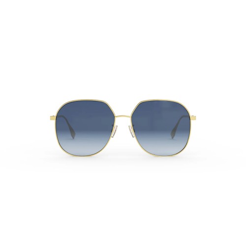 Fendi FE40069U - 30W - 59 Sonnenbrillen Gold Rund