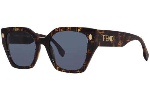 Fendi FE40070I - 55A - 54 Sonnenbrillen Havana Cat Eye