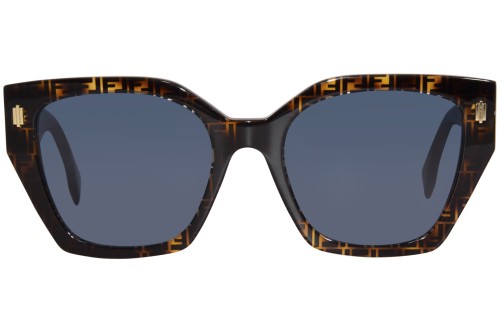 Fendi FE40070I - 55A - 54 Sonnenbrillen Havana Cat Eye