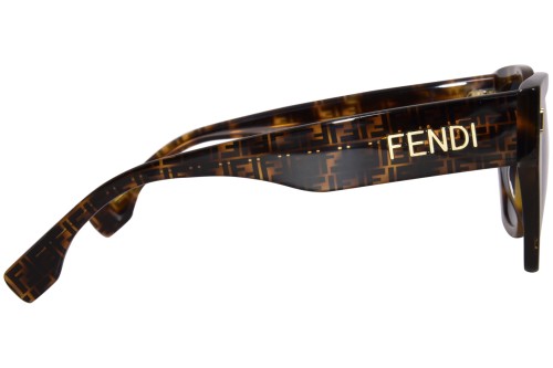 Fendi FE40070I - 55A - 54 Sonnenbrillen Havana Cat Eye