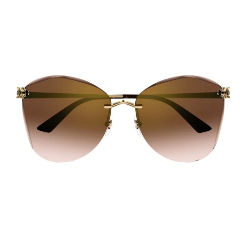 Cartier CT0398S - 002 - 62 Sonnenbrillen Kissenform (Abgerundet)