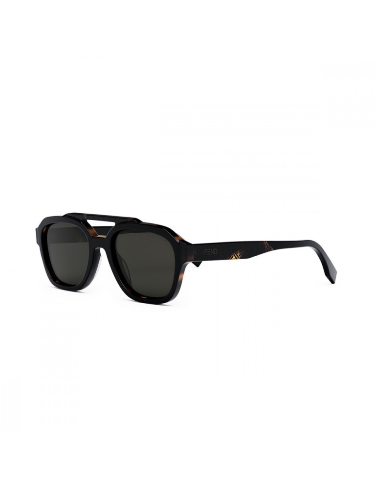Fendi FE40076U - 01A - 52 Sonnenbrillen Pilot (Aviator)