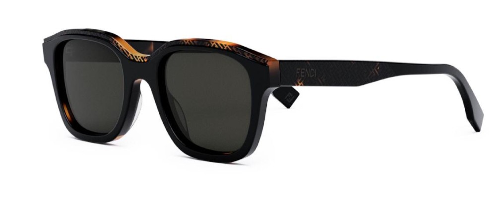 Fendi FE40077F - 01A - 54 Sonnenbrillen Eckig