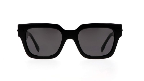 Fendi FE40078I - 01A - 51 Sonnenbrillen Schwarz Eckig