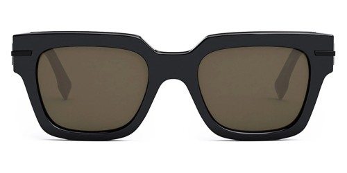 Fendi FE40078I - 90J - 51 Sonnenbrillen Schwarz Eckig