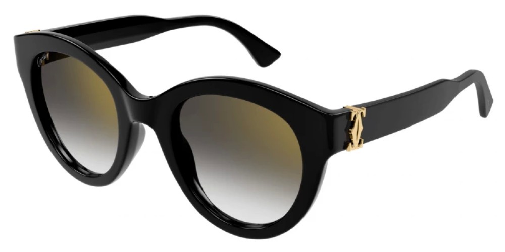 Cartier CT0436S - 001 - 50 Sonnenbrillen Kissenform (Abgerundet)