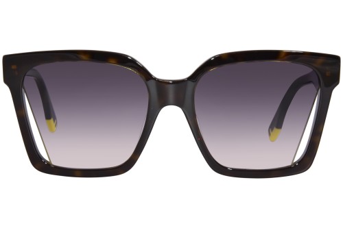 Fendi FE40085I - 52B - 55 Sonnenbrillen Havana Eckig