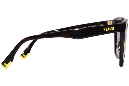 Fendi FE40085I - 52B - 55 Sonnenbrillen Havana Eckig