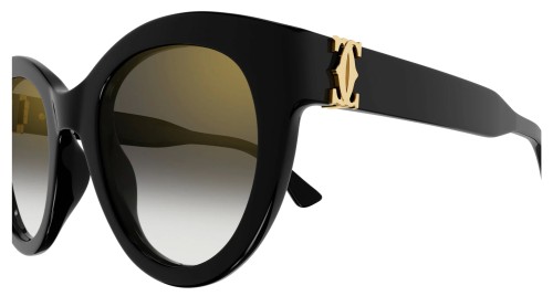 Cartier CT0436S - 001 - 50 Sonnenbrillen Kissenform (Abgerundet)