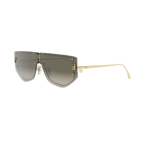 Fendi FE40096U - 30F - 69 Sonnenbrillen Gold Pilot (Aviator)