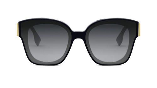 Fendi FE40098I - 90B - 63 Sonnenbrillen Blau Kissenform (Abgerundet)