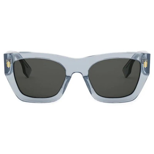 Fendi FE40100I - 90A - 53 Sonnenbrillen Blau Eckig