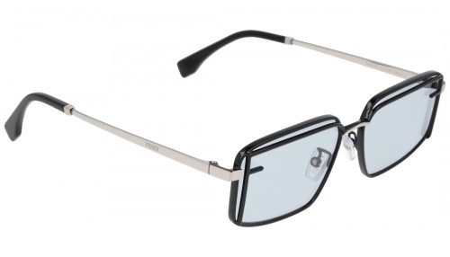 Fendi FE40102U - 01V - 53 Sonnenbrillen Eckig