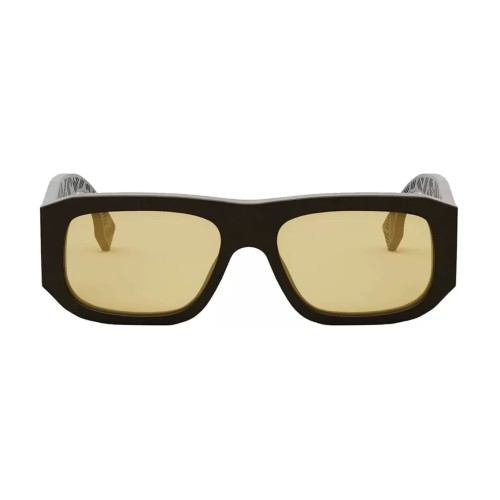Fendi FE40106I - 70J - 54 Sonnenbrillen Braun Eckig