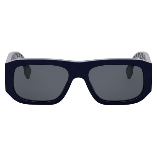 Fendi FE40106I - 90A - 54 Sonnenbrillen Blau Eckig
