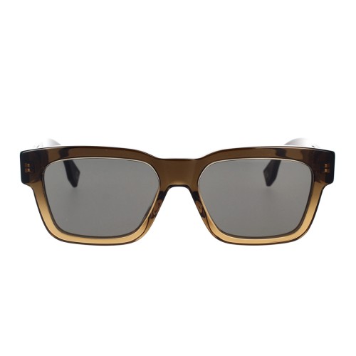 Fendi FE40107I - 50A - 53 Sonnenbrillen Braun Eckig
