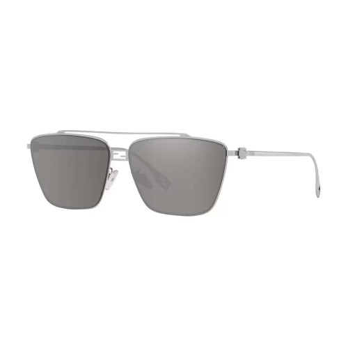 Fendi FE40110U - 16C - 59 Sonnenbrillen Silber Pilot (Aviator)