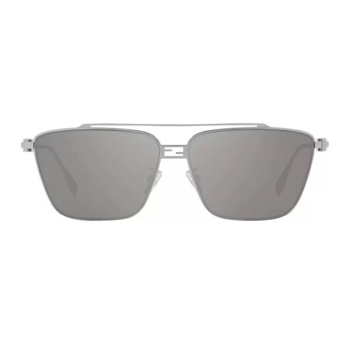 Fendi FE40110U - 16C - 59 Sonnenbrillen Silber Pilot (Aviator)