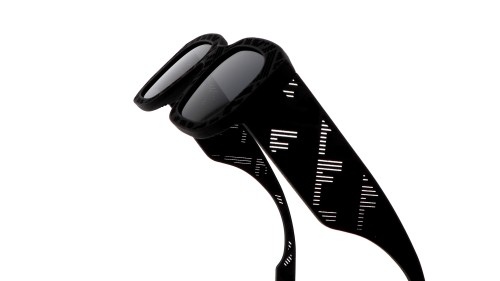 Fendi FE40113I - 02A - 52 Sonnenbrillen Schwarz Eckig