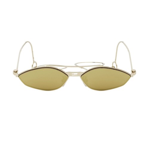 Fendi FE40114U-Y - 30G - 57 Sonnenbrillen Gold Oval