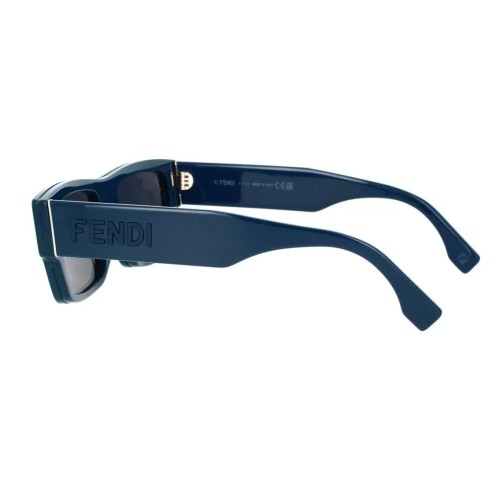 Fendi FE40118I - 90V - 53 Sonnenbrillen Blau Eckig