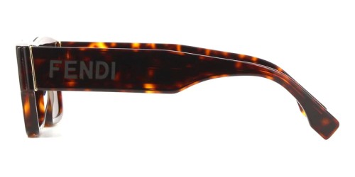Fendi FE40118I - 54E - 53 Sonnenbrillen Havanna Eckig