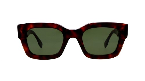 Fendi FE40119I - 54N - 50 Sonnenbrillen Havana Eckig