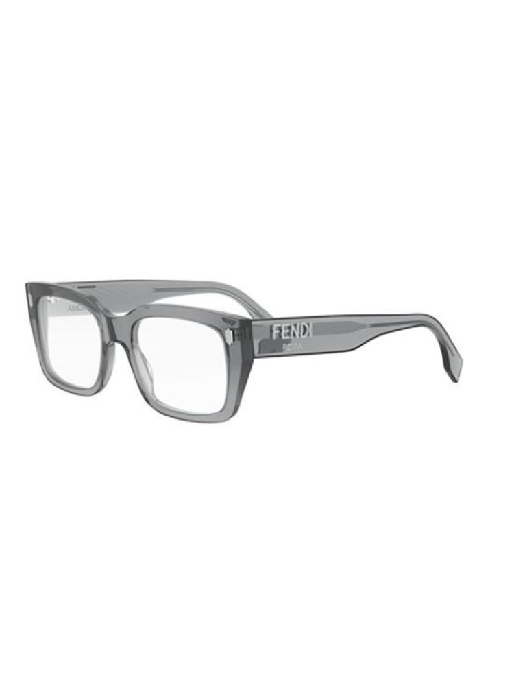 Fendi FE50094I - 020 - 52 Brillenfassungen Grau Eckig