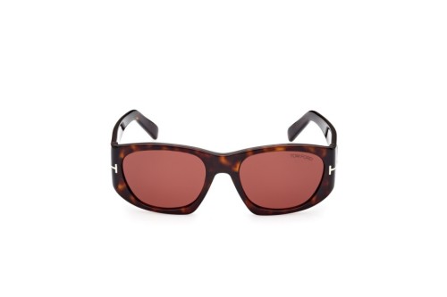 Tom Ford FT0987 ECO CYRILLE-02 - 52S - 53 Sonnenbrillen Havanna Eckig
