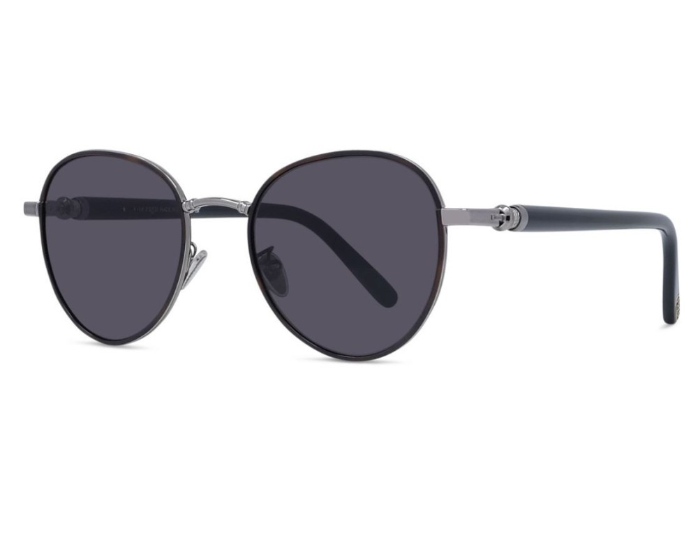 Fred FG40069U - 14A - 51 Sonnenbrillen Schwarz Rund