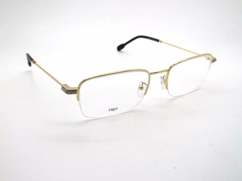 Fred FG50007U - 030 - 56 Brillenfassungen Gold Eckig
