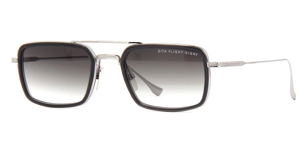 Dita FLIGHT.008 DTS134 - 01 - 53 Sonnenbrillen Silber Eckig