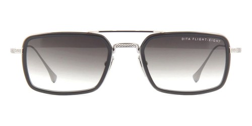 Dita FLIGHT.008 DTS134 - 01 - 53 Sonnenbrillen Silber Eckig