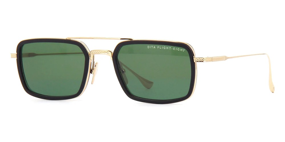 Dita FLIGHT.008 DTS134 - 02 - 53 Sonnenbrillen Gold Eckig