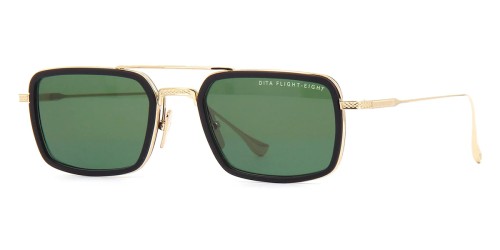 Dita FLIGHT.008 DTS134 - 02 - 53 Sonnenbrillen Gold Eckig