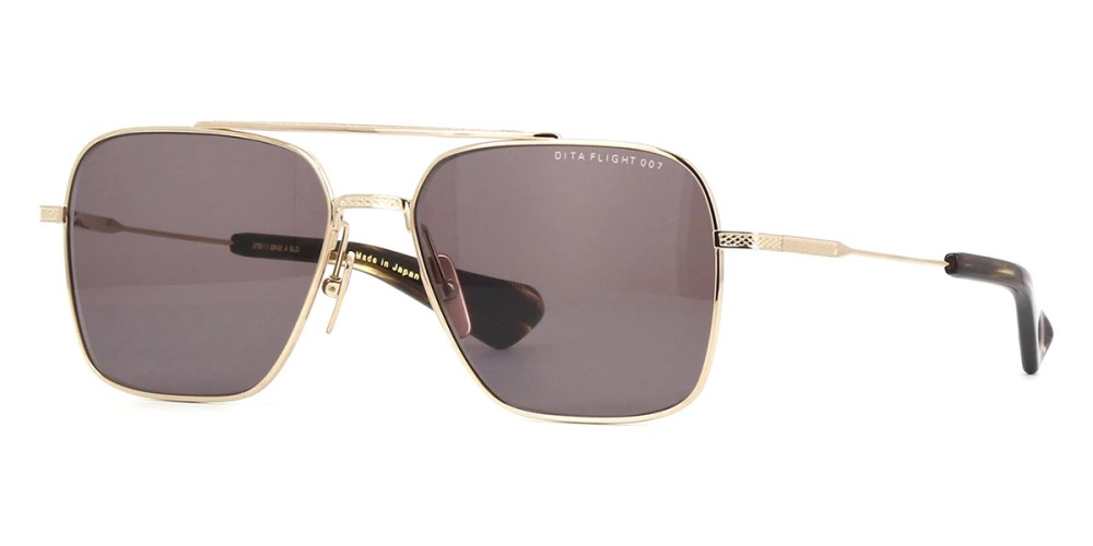 Dita FLIGHT-SEVEN DTS111 - 02 - 57 Sonnenbrillen Gold Pilot (Aviator)