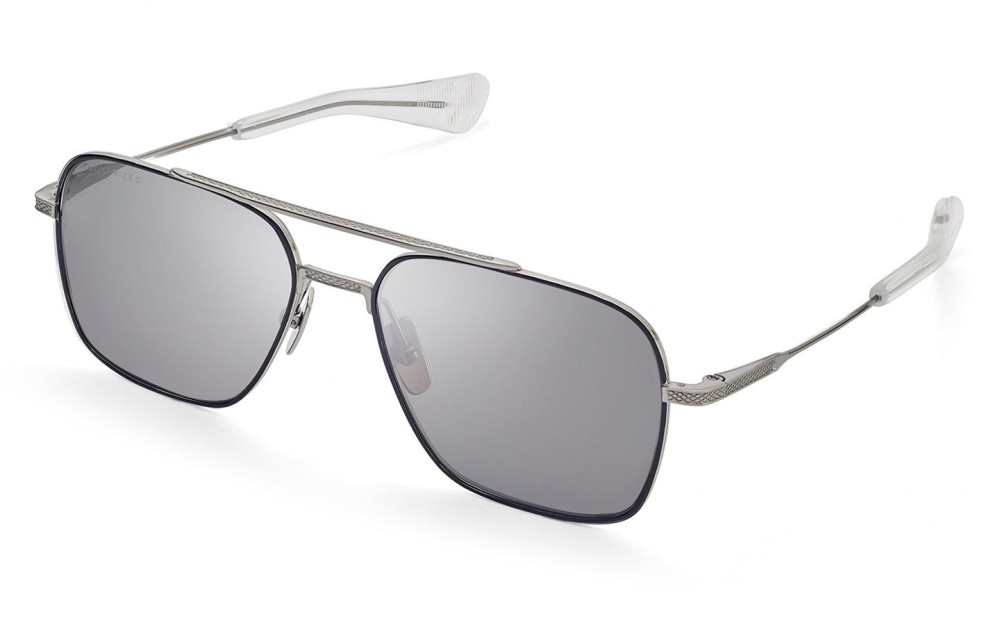 Dita FLIGHT-SEVEN DTS111 - 05 - 57 - MIT POLARISIERTEN GLÄSERN Sonnenbrillen Silber Pilot (Aviator)