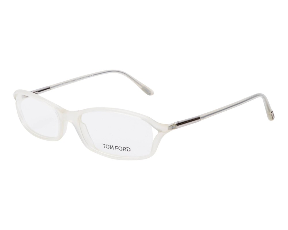 Tom Ford FT5019 - 860 - 50 Brillenfassungen Weiß Eckig