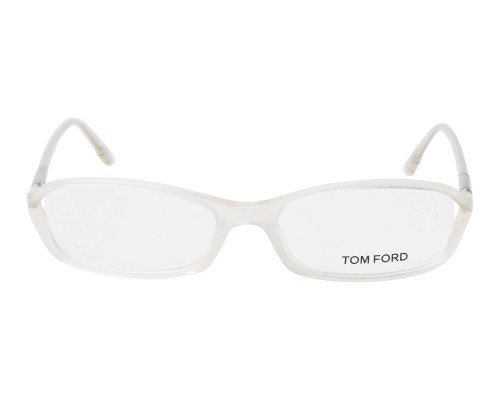 Tom Ford FT5019 - 860 - 50 Brillenfassungen Weiß Eckig