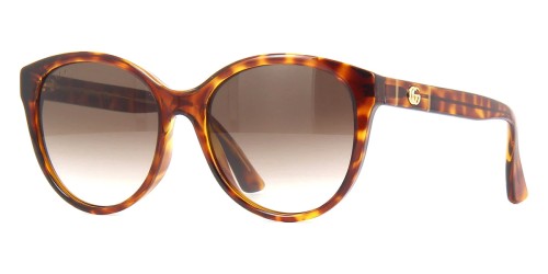 Gucci GG0631S - 002 - 56 Sonnenbrillen Havana Oval