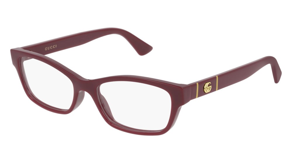Gucci GG0635O - 003 - 51 Brillenfassungen Rot Eckig