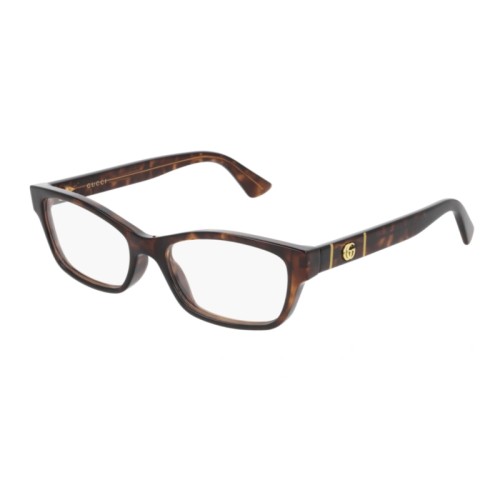 Gucci GG0635O - 002 - 51 Brillenfassungen Havanna Eckig