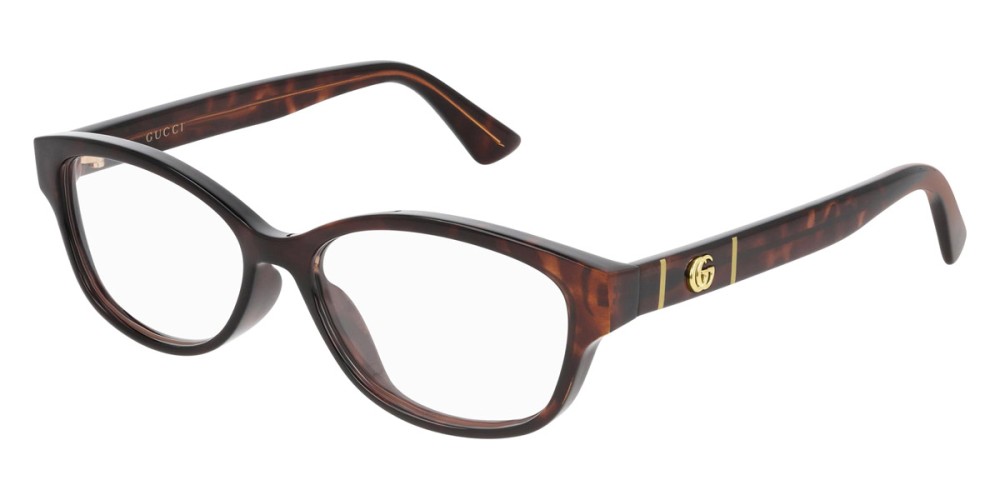Gucci GG0639OA - 002 - 53 Brillenfassungen Havanna Eckig