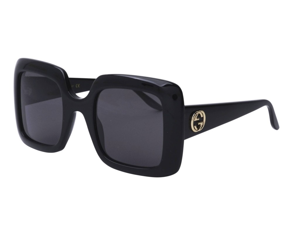 Gucci GG0896S - 001 - 52 Sonnenbrillen Schwarz Eckig
